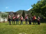 TARAKLI’DA KIZILAY ÇOCUKLARA ÇİKOLATALI SÜT DAĞITTI
