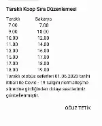 OTOBÜS SAATLERİNE YENİ DÜZENLEME