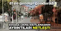 LGS ve YKS için sokak kısıtlamasının saatleri belli oldu