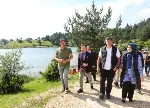 Vali Çetin Oktay Kaldırım, ilk görev gününde Tarakl'yı ziyaret etti.