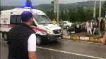 Kazaya ilk müdahaleyi Vali Kaldırım yaptı