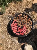 Orta Çarşı Esnafı Mangal Yaptı.