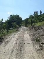 Akçapınar mahallesi’nde arazi yollarına bakım yapılıyor