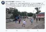 Akçapınar Muhtarı'ndan Volaybol Sahası İsteği