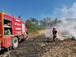 Taraklı'da Anız Yangını