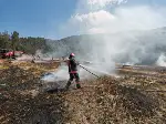 Taraklı'da Anız Yangını