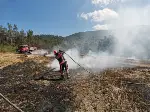 Taraklı'da Anız Yangını