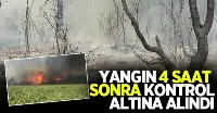 Taraklı'daki yangın kontrol altına alındı