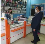 Çarşıyı Gezdi Esnafın yeni yılını Kutladı