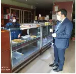 Çarşıyı Gezdi Esnafın yeni yılını Kutladı