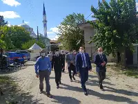 KAYMAKAM HALİS HACIİSMAİLOĞLU AKÇAPINAR MAHALLESİNİ ZİYARET ETTİ