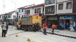 TARAKLI’DA ANKARA CADDESİ’N DE ASFALT YAMA ÇALIŞMASI