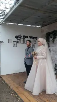 MERVE VE VOLKAN EVLİLİĞE İLK ADIMI ATTILAR