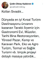 Vali Çetin Oktay Kaldırım'ı Ziyaret Ettiler