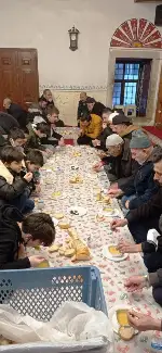 YUNUSPAŞA CAMİİNDE SABAH NAMAZI BULUŞMASI