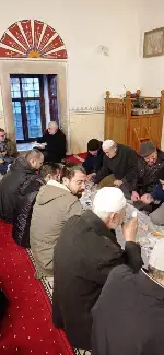 YUNUSPAŞA CAMİİNDE SABAH NAMAZI BULUŞMASI