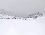Karagöl yaylasında yoğun kar yağışı etkili oluyor