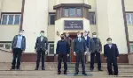 Başkan ve Belediye Meclis Üyelerinden Kaymakam'a Ziyaret