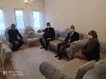 Kaymakam Küçük Şehit Ailesi ,Gazi ve Ailelerini Ziyaret Etti.
