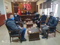 Kaymakam Küçük’e Ziyaretler sürüyor