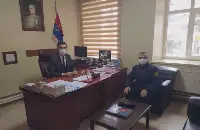 KAYMAKAM KÜÇÜK İLÇE JADARMA KOMUTANLIĞINI ZİYARET ETTİ
