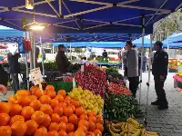 KAYMAKAM KÜÇÜK HALK PAZARINDA DENETİMLERE KATILDI
