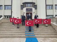İstiklâl Marşı'mızı Güzel Okuma Yarışmasında Dereceye girenlere Ödül