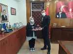 İstiklâl Marşı'mızı Güzel Okuma Yarışmasında Dereceye girenlere Ödül