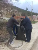 Duyarlı Vatandaşlar Sabah namazı sonrası Çöp topladılar