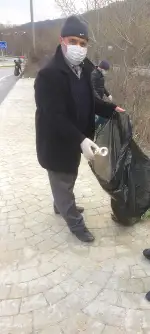 Duyarlı Vatandaşlar Sabah namazı sonrası Çöp topladılar