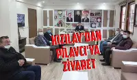 KIZILAY’DAN TARAKLI BELEDİYE BAŞKANI PİLAVCI’ Ya ZİYARET