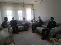 Bayramda Şehit Yakınları ve Gaziler Unutulmadı