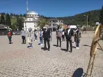 19 Mayıs Çelenk Sunumu Yapıldı