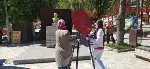 Taraklı CHP'den Atatürk Anıtı'na çelenk