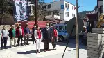 Taraklı CHP'den Atatürk Anıtı'na çelenk