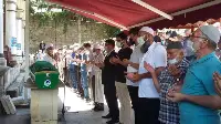 MUZAFFER GEZER DUALARLA SON YOLCULUĞUNA UĞURLANDI.