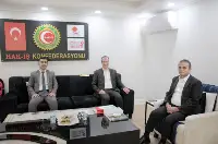 Taraklı’lı Öztürk, Hak-İş'i ziyaret etti