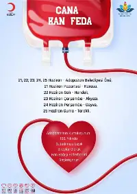 TARAKLI’DA KAN BAĞIŞI ETKİNLİĞİNE DAVET