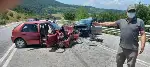 Geyve Yolunda Trafik Kazası