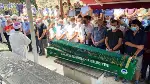 M.Ali Çınar Duman Mahallesi’nde toprağa verildi