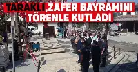 30 Ağustos Zafer Bayramı Taraklı'da da kutlandı