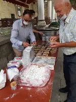 Yunuspaşa Camiinde Aşure İkram