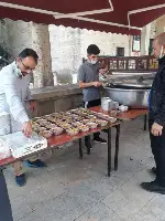 Yunuspaşa Camiinde Aşure İkram