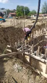 DUMAN MAHALLE CAMİİ İNŞAATI HIZLA DEVAM EDİYOR