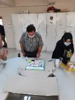 Emekli olan Okul personeli Dönmez’e Muhteşem Uğurlama