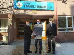 Kaymakam Hacıismailoğlu Karne Dağıttı