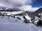Taraklı’daki Tuzla kanyonu, kar yağışının ardından güzel manzaralar sunuyor.