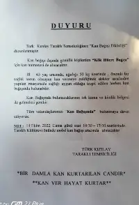 Kan Bağışı Kampanyası