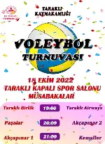 Voleybol turnuvasında Heyecan Başladı