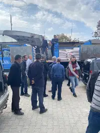 TAKE Projesi Kapsamında Çiftçiye Tohum Desteği